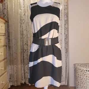 NWOT Dana Buchman Belted Dress